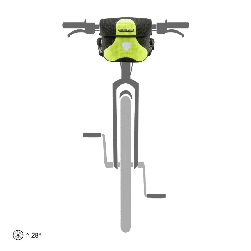 Ortlieb Ultimate 6 High Visibility Handlebar Bag 7L in Yellow-4